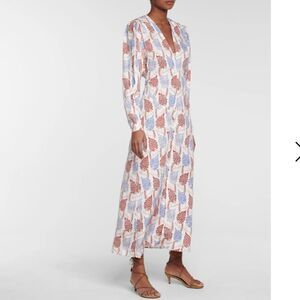 NWT ISABEL MARANT Bagenia Printed Midi Dress Size 40/ US Large
